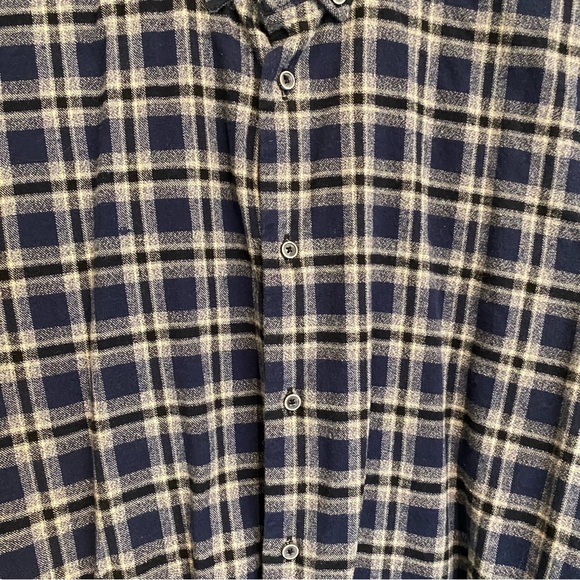 SCOTCH & SODA Button Down, Men’s Large, Blue Plaid Pattern, Great Condition! - Picture 6 of 13